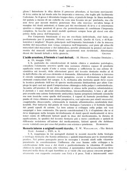 La stomatologia periodico mensile