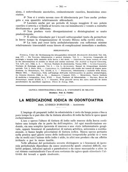 La stomatologia periodico mensile