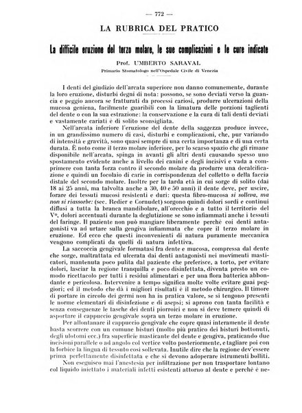 La stomatologia periodico mensile