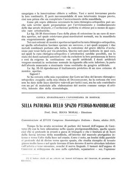 La stomatologia periodico mensile