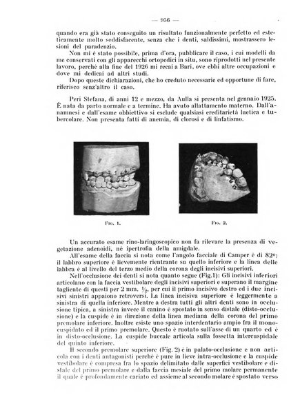 La stomatologia periodico mensile