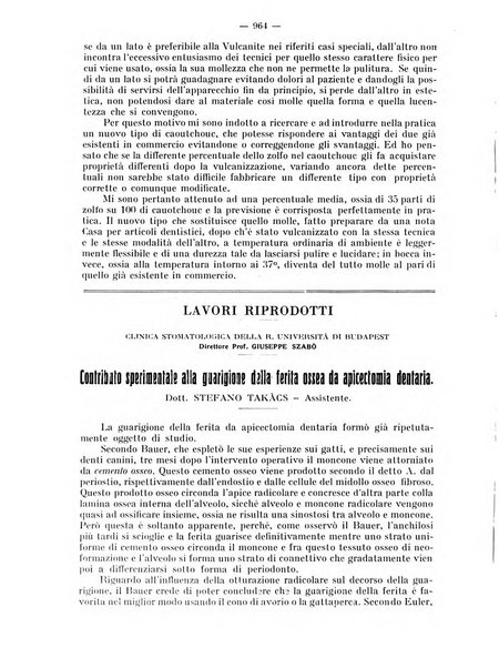 La stomatologia periodico mensile