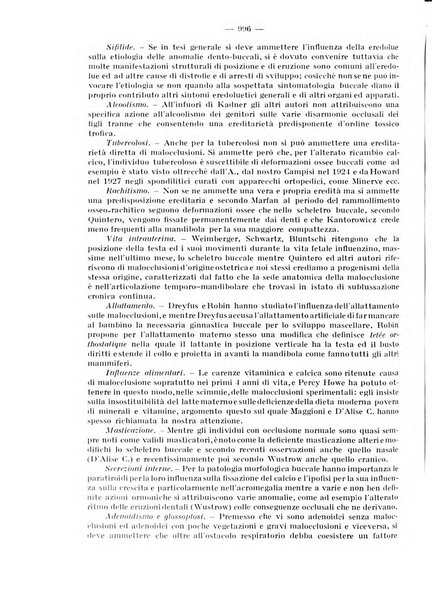 La stomatologia periodico mensile