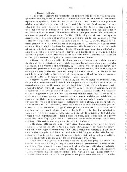 La stomatologia periodico mensile