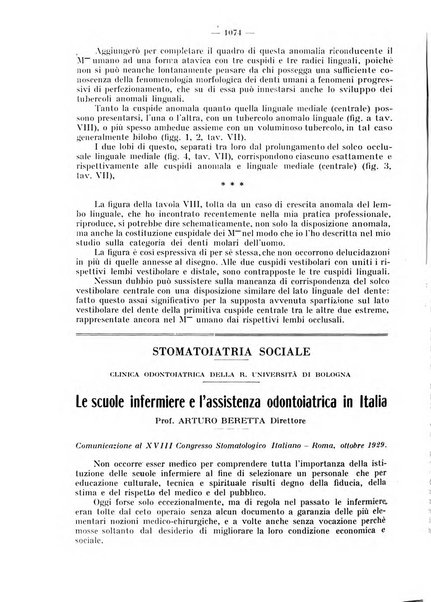 La stomatologia periodico mensile