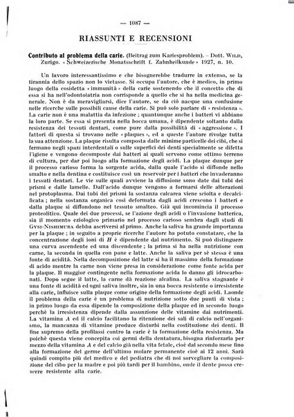 La stomatologia periodico mensile