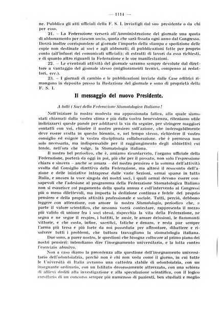 La stomatologia periodico mensile