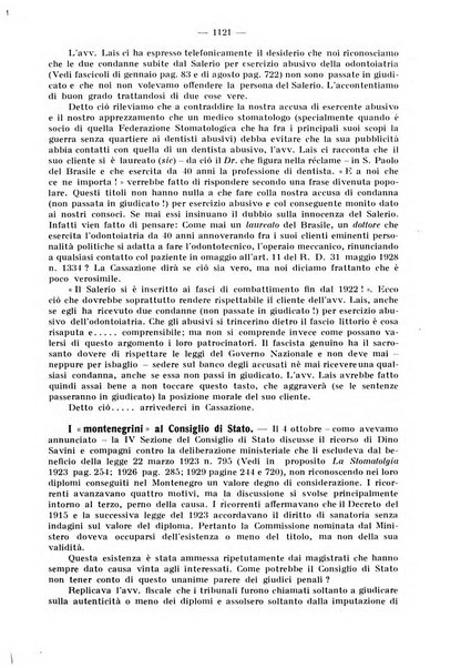 La stomatologia periodico mensile