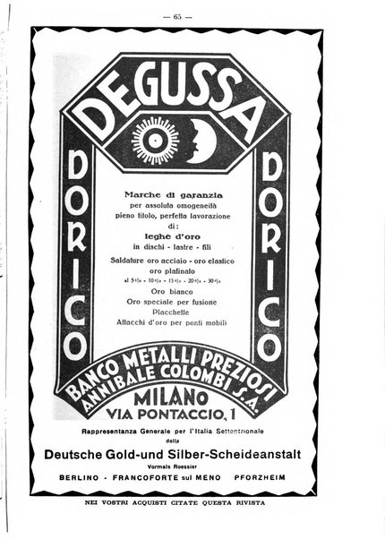 La stomatologia periodico mensile