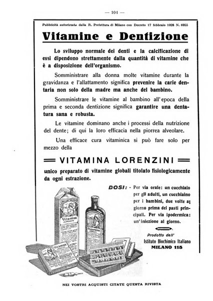 La stomatologia periodico mensile