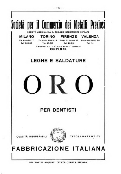 La stomatologia periodico mensile