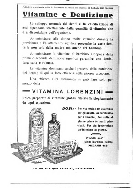 La stomatologia periodico mensile