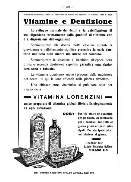 La stomatologia periodico mensile