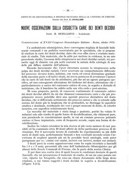 La stomatologia periodico mensile