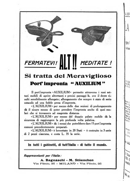 La stomatologia periodico mensile