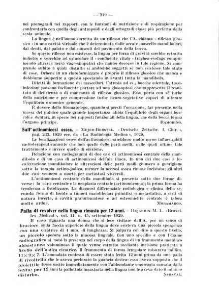 La stomatologia periodico mensile