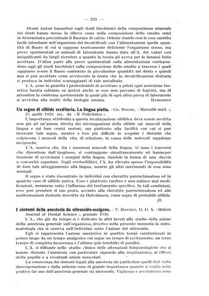 La stomatologia periodico mensile