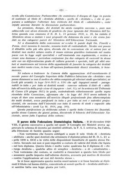 La stomatologia periodico mensile