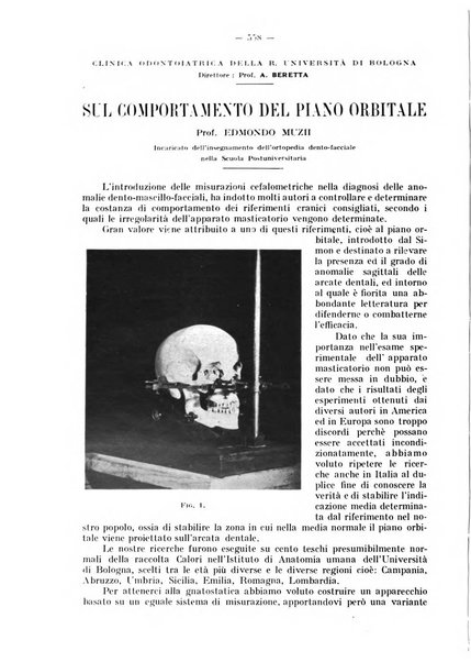 La stomatologia periodico mensile