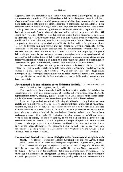 La stomatologia periodico mensile