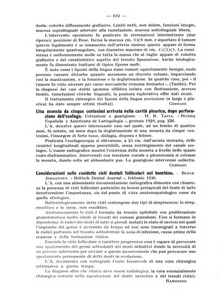 La stomatologia periodico mensile