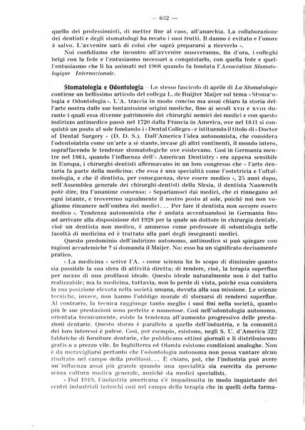 La stomatologia periodico mensile