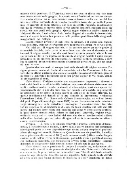 La stomatologia periodico mensile