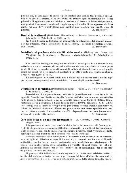 La stomatologia periodico mensile