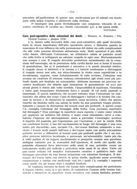 La stomatologia periodico mensile