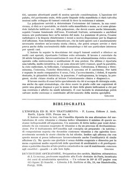 La stomatologia periodico mensile