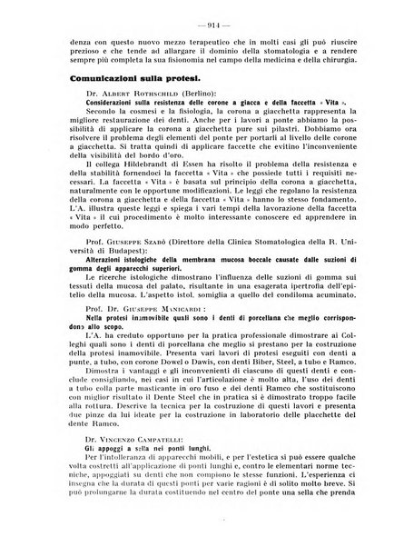 La stomatologia periodico mensile