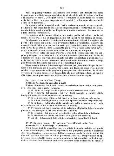 La stomatologia periodico mensile