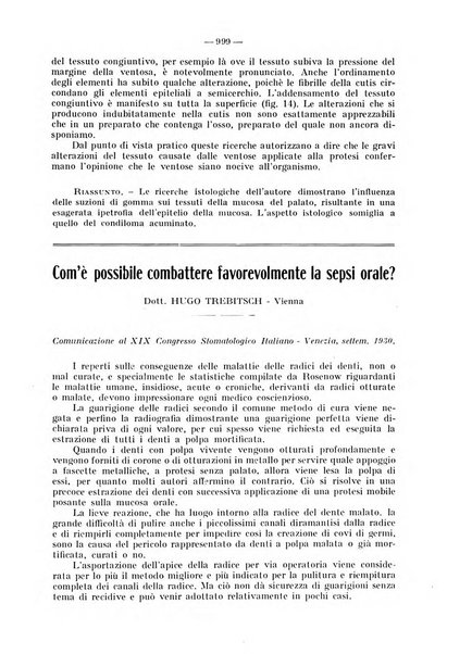 La stomatologia periodico mensile