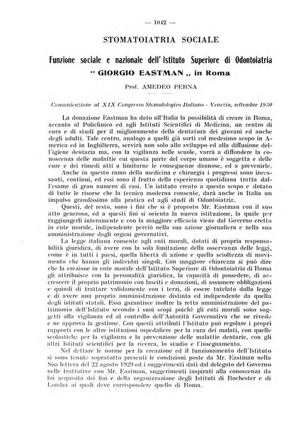 La stomatologia periodico mensile