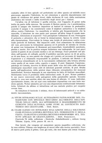 La stomatologia periodico mensile