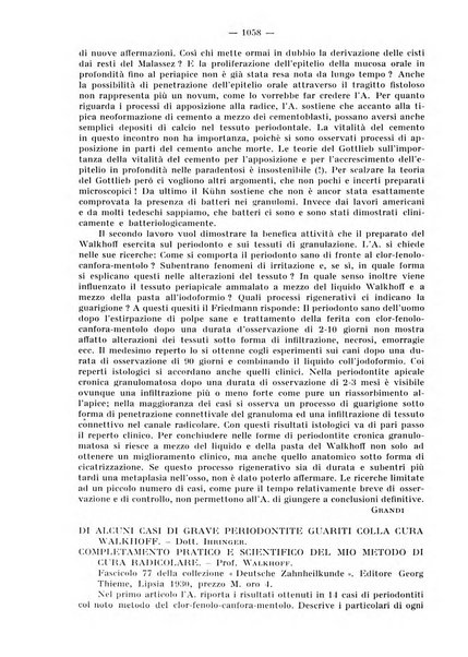 La stomatologia periodico mensile