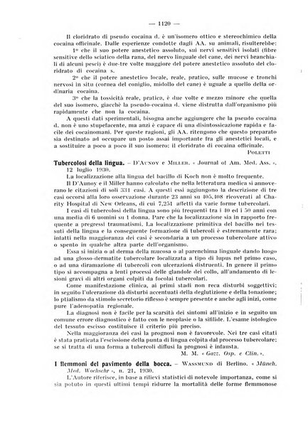 La stomatologia periodico mensile