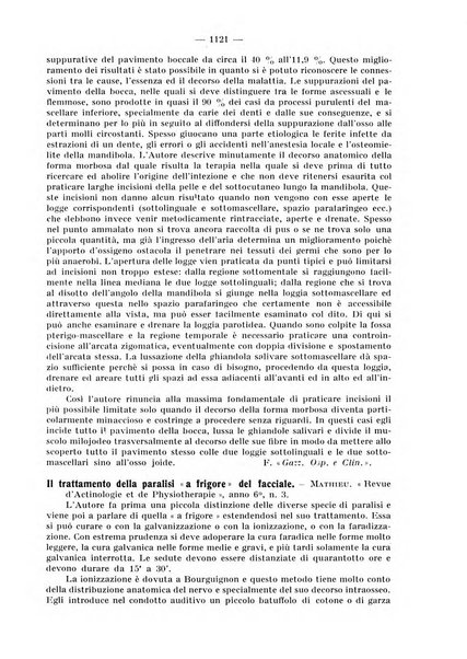 La stomatologia periodico mensile