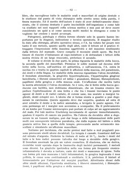 La stomatologia periodico mensile