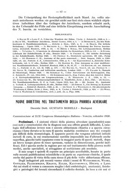 La stomatologia periodico mensile