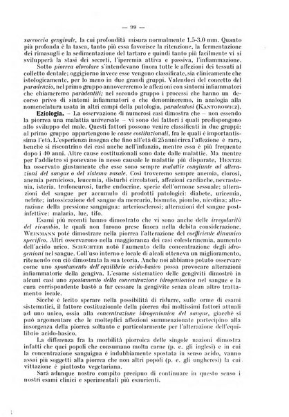 La stomatologia periodico mensile