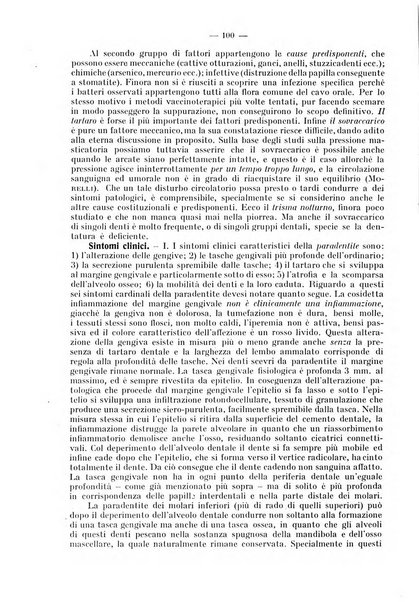 La stomatologia periodico mensile