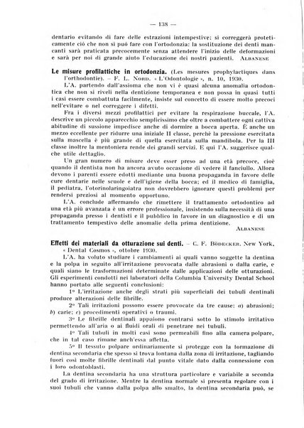 La stomatologia periodico mensile