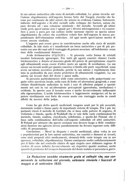 La stomatologia periodico mensile