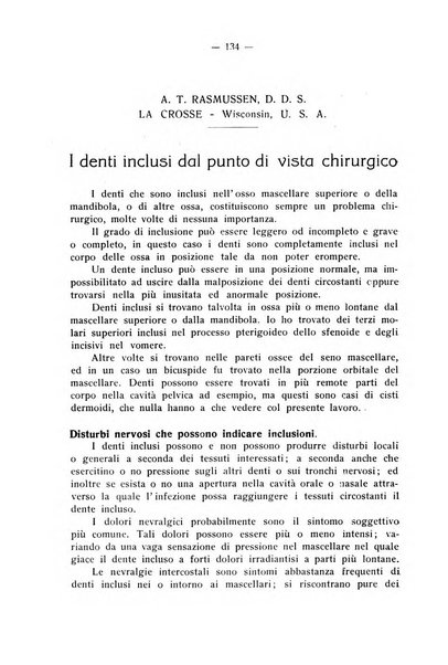 La stomatologia periodico mensile