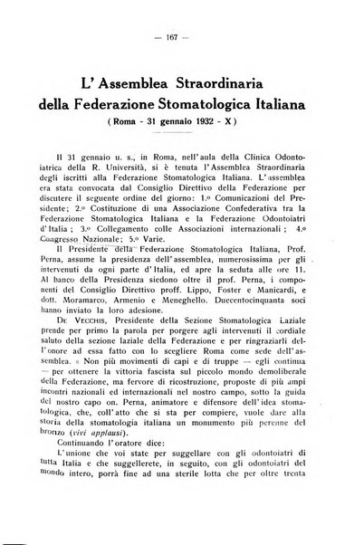 La stomatologia periodico mensile