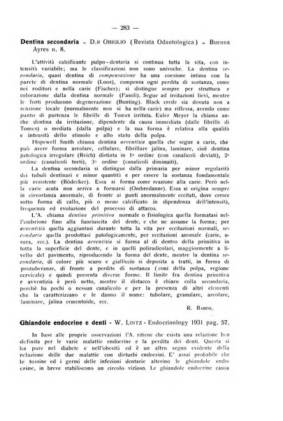 La stomatologia periodico mensile