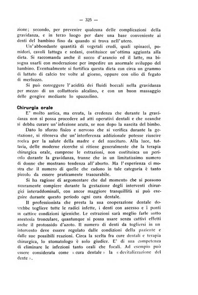 La stomatologia periodico mensile