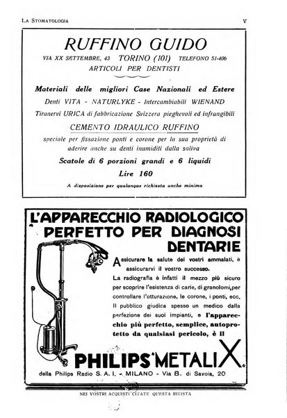 La stomatologia periodico mensile