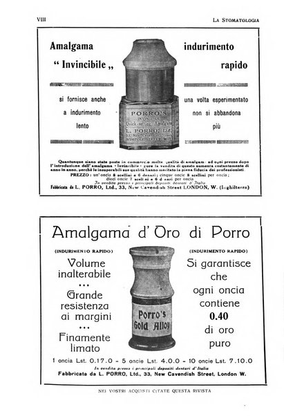 La stomatologia periodico mensile